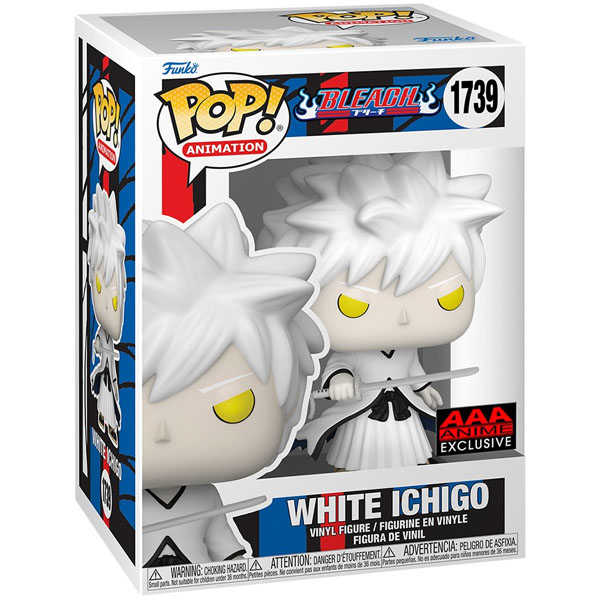 Funko POP #1739 Bleach White Ichigo Exclusive Figure